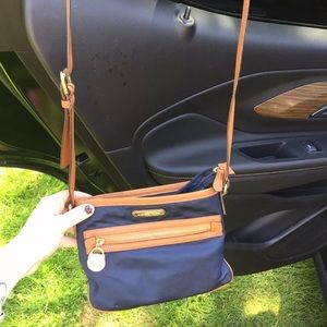 Michael Kors navy crossbody